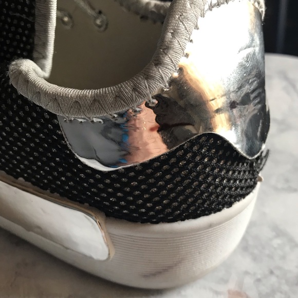 Black and Silver Sneaker - Picture 2 of 4